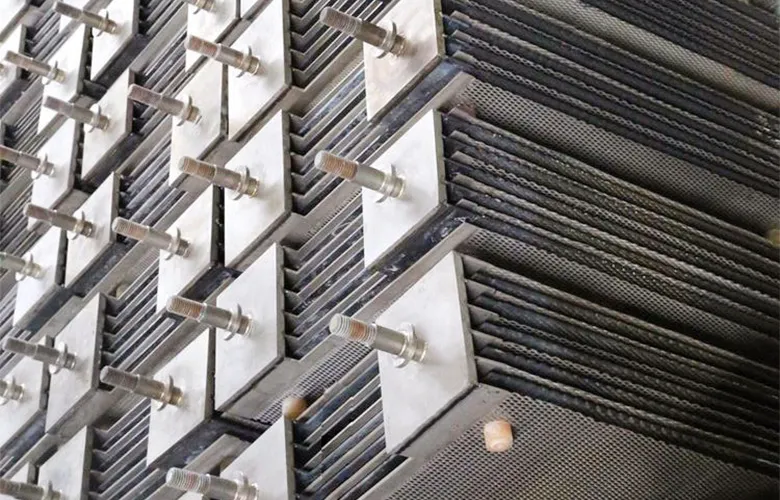 Titanium Anodes Scraps from Wastewater Treatment