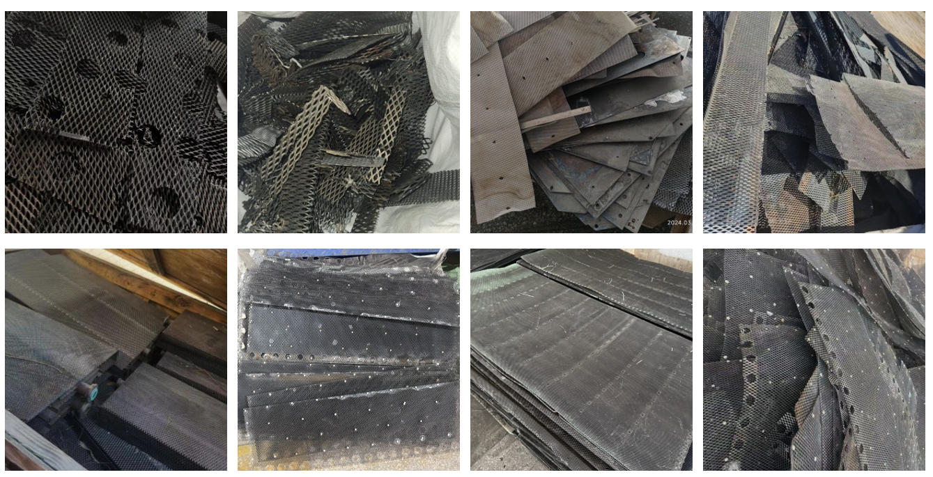 Titanium mesh recycling