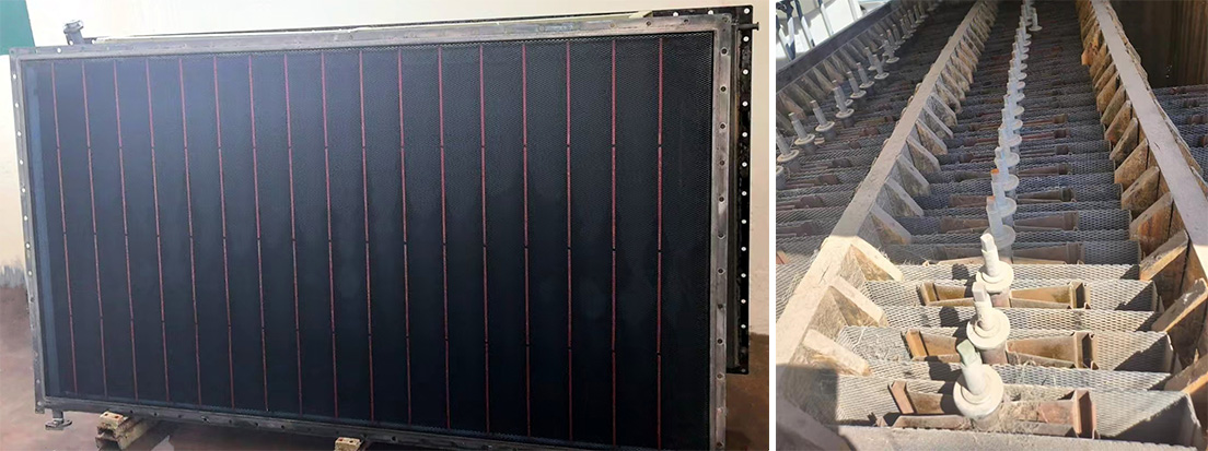 Pakistan Titanium Anode Abfallrecycling -Tour: Titananodenabfall aus Ionenaustauschmembranelektrolyzer Recycling