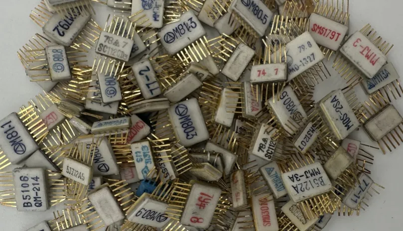 déchets d'or